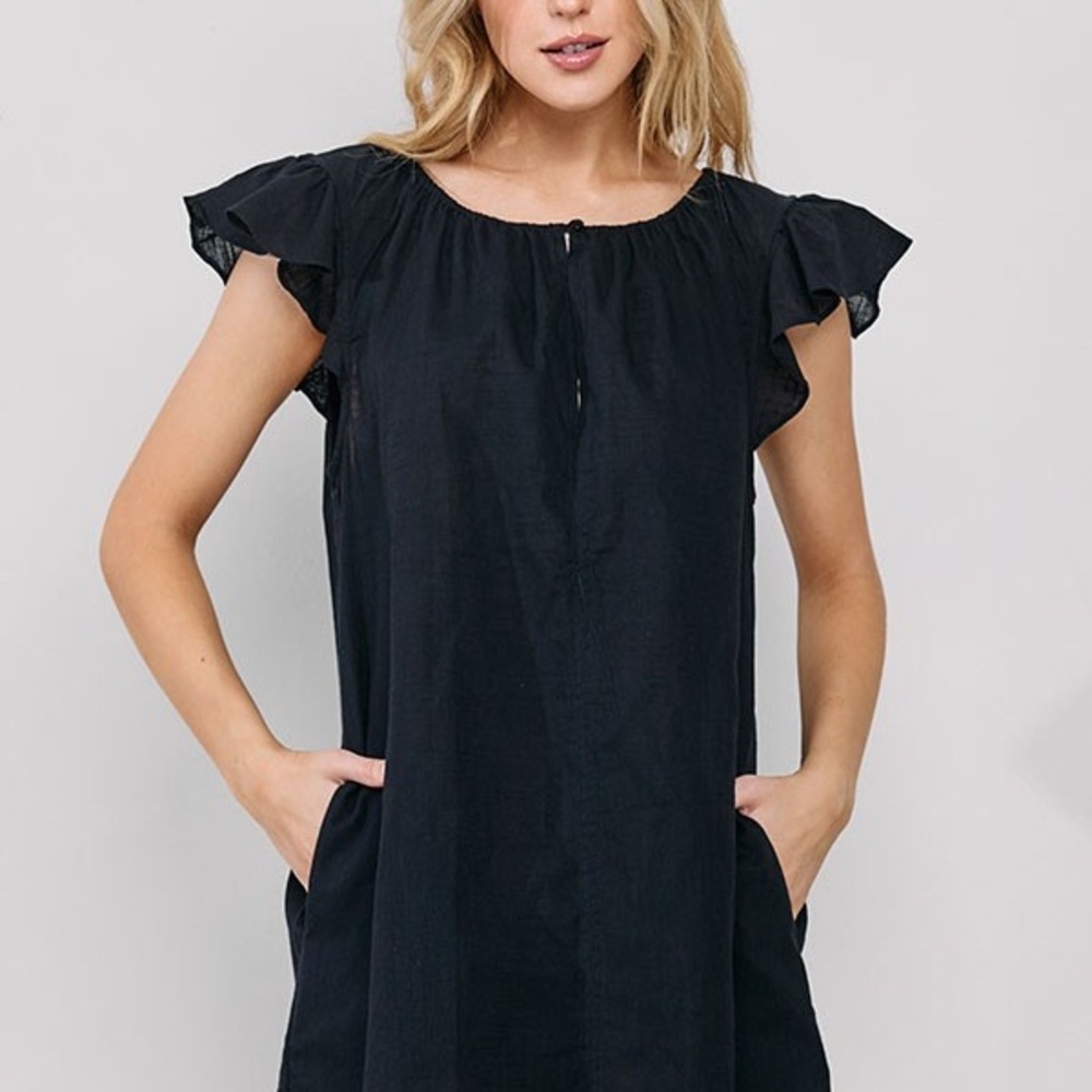 Better Be Black Mini Dress